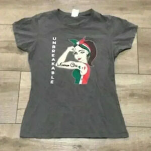 Unbreakable Mexican Girl T- Shirt‎ Womens Sz Small
